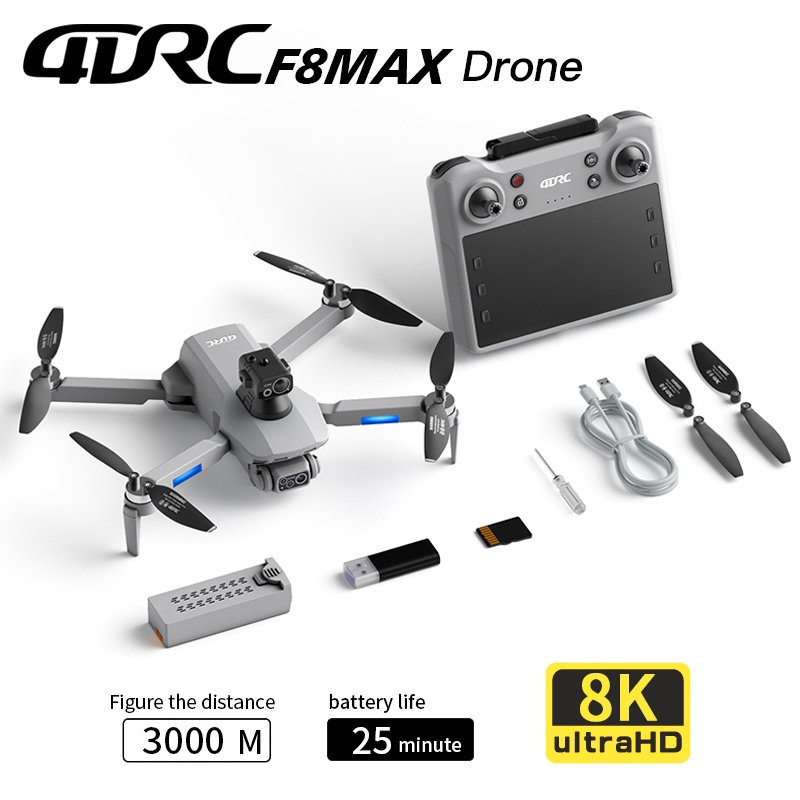 Jjrc Drone X12 - Dron F8 MAX GPS Profesjonalny z