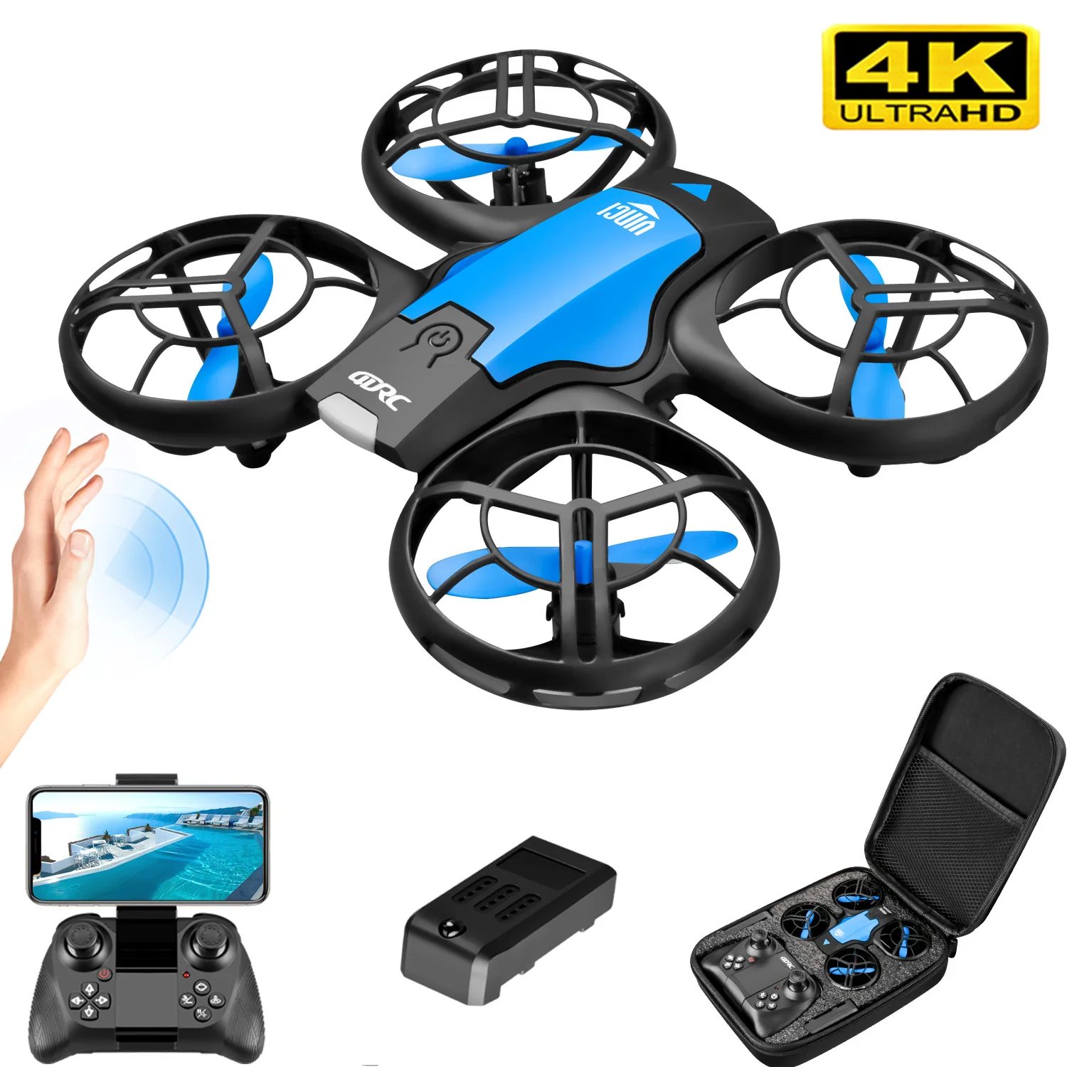 V8 Nowy Mini Dron 4K Profesjon – Drone Ae Rc recenzja i cena